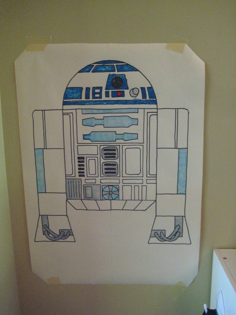 R2D2 CAKE