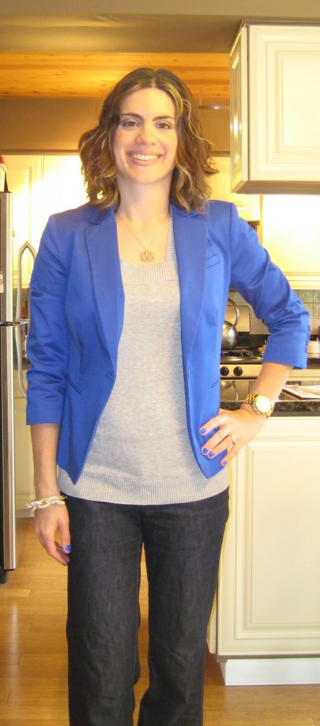 R W & Co. Cobalt  Blazer
