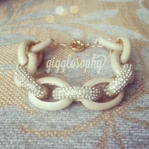 Pave Link Bracelet
