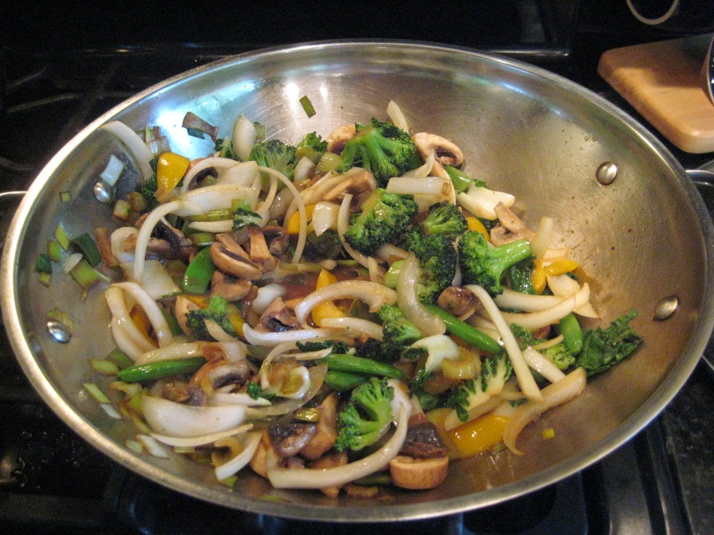 Roast Chicken Stirfry