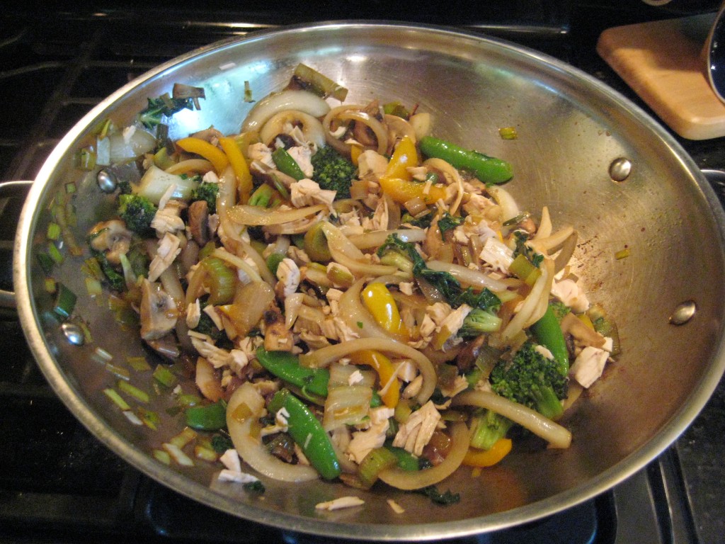 Roast Chicken Stirfry