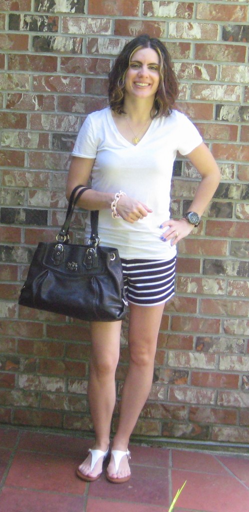 Gap's Black & White Shorts