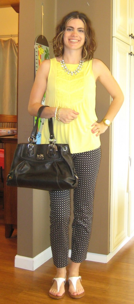 Printed Crop Pants