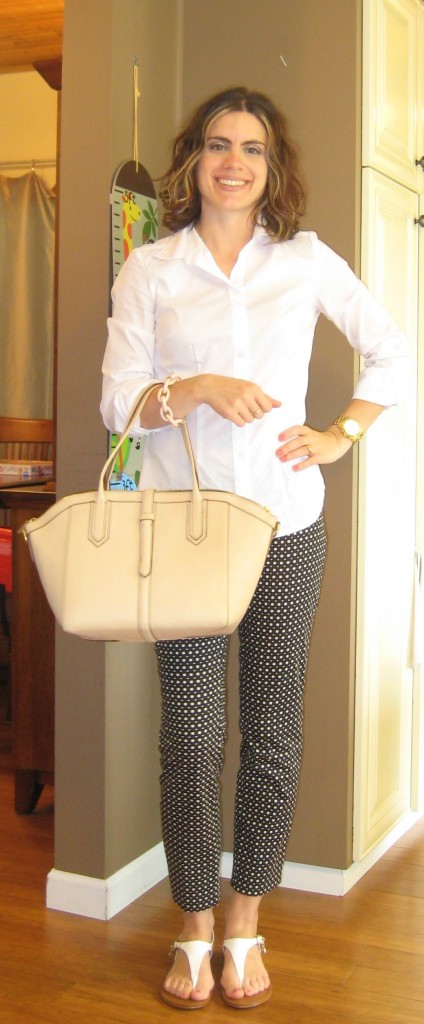 Printed Crop Pants