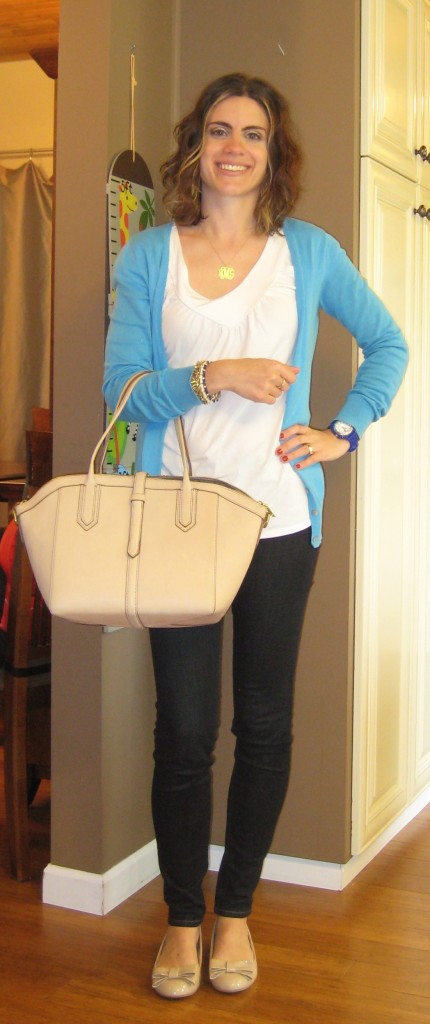 Blue Cardigan