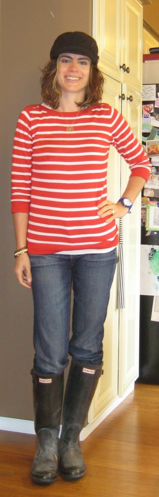 Red Stripe Sweater