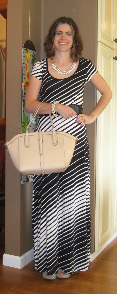 Wallis Black & White Maxi Dress