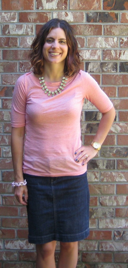J Crew Pink Top