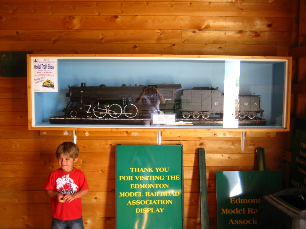 Miniature Train Exhibit: Fort Edmonton Park