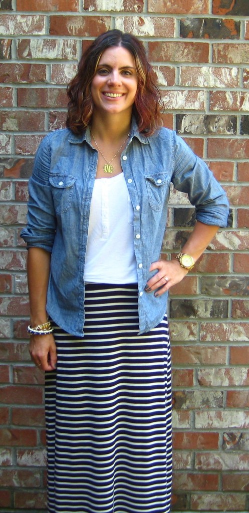 Chambray Top