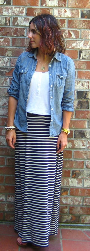 Chambray Top