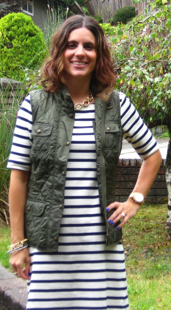 Banana Republic Olive Vest