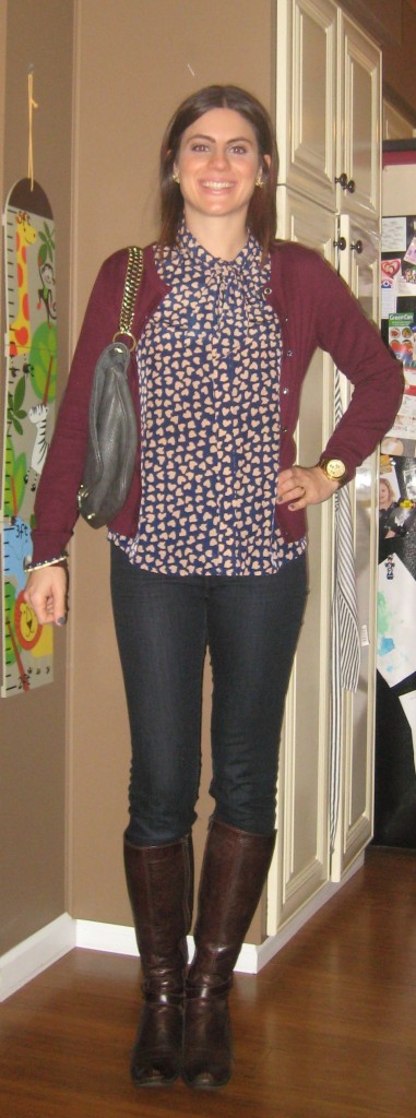 Burgundy Cardigan: Vodka Infused Lemonade