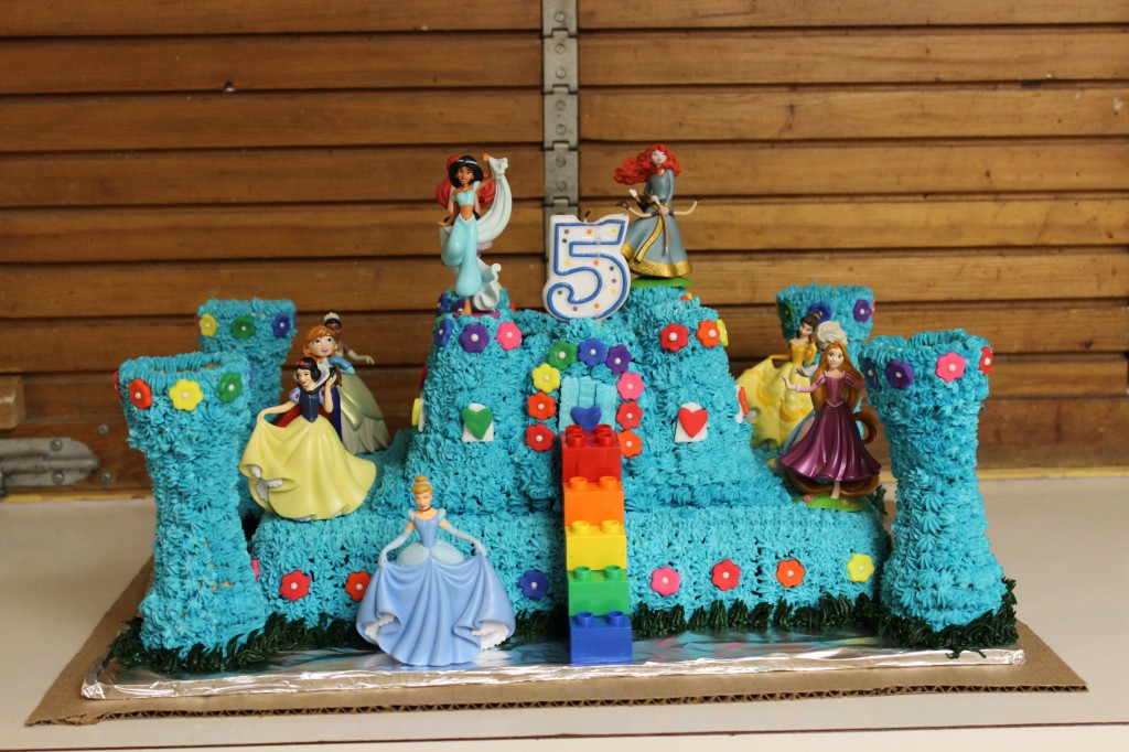 Princess Castle Cake