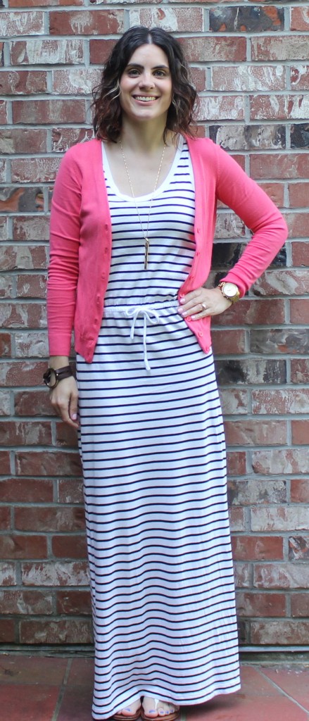 Black and White Maxi Dress