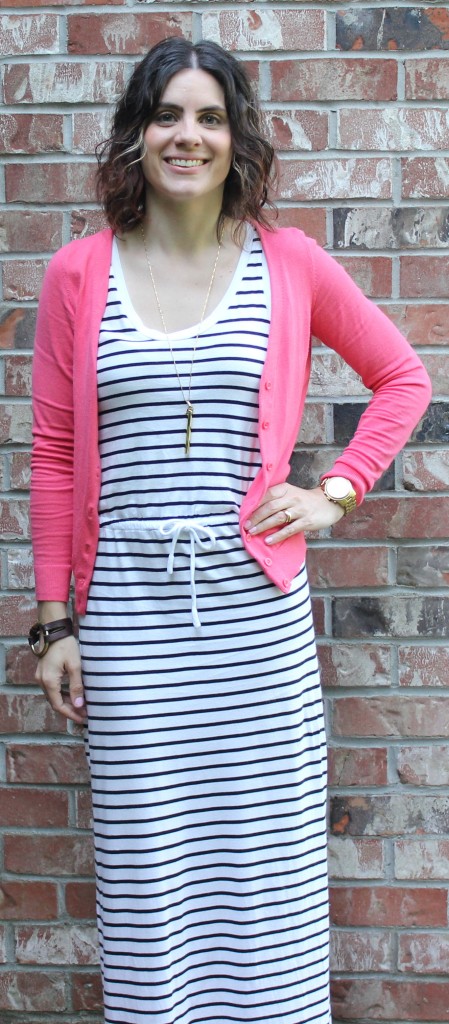 Black and White Maxi Dress