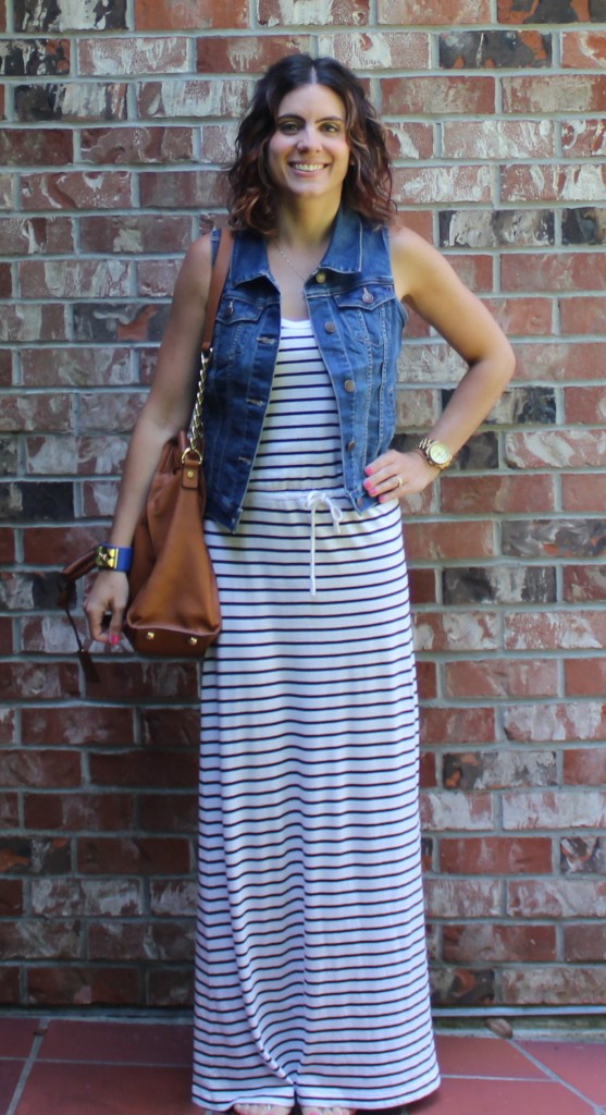 Striped Maxi