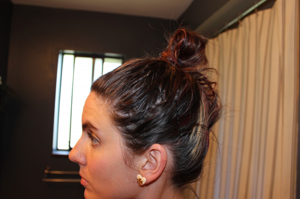 Creating a Top Knot
