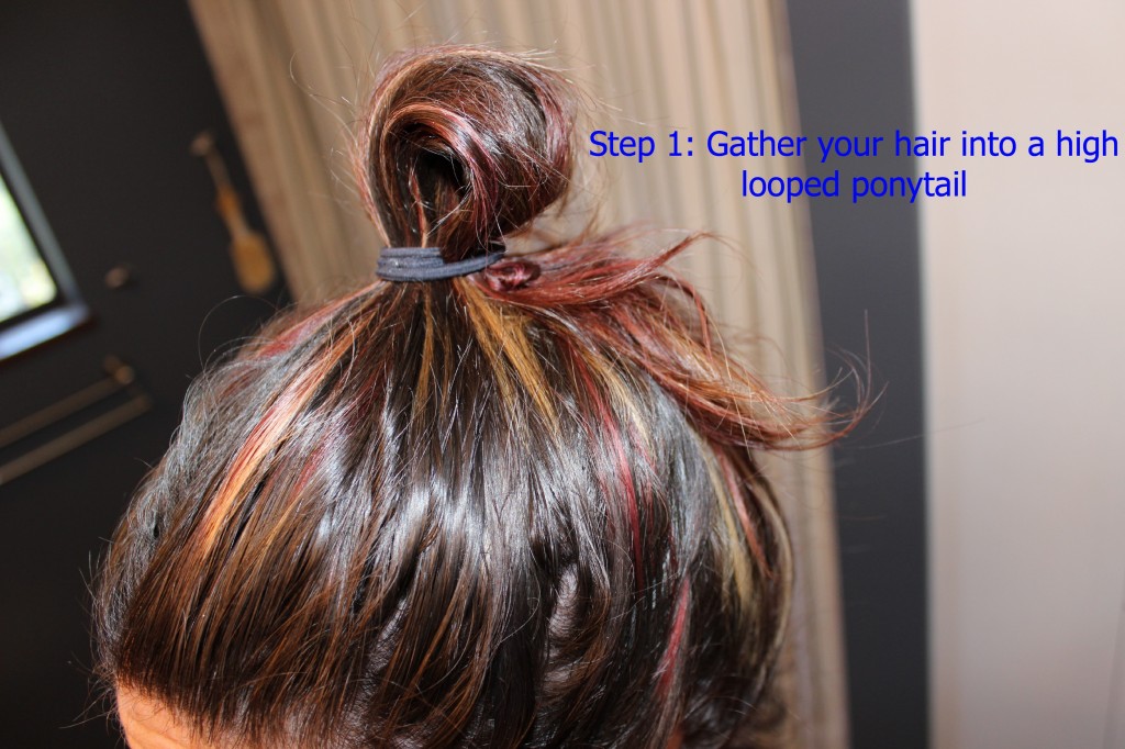 Creating a Top Knot